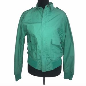 Vintage Ralph Lauren Turquoise streetwear jacket